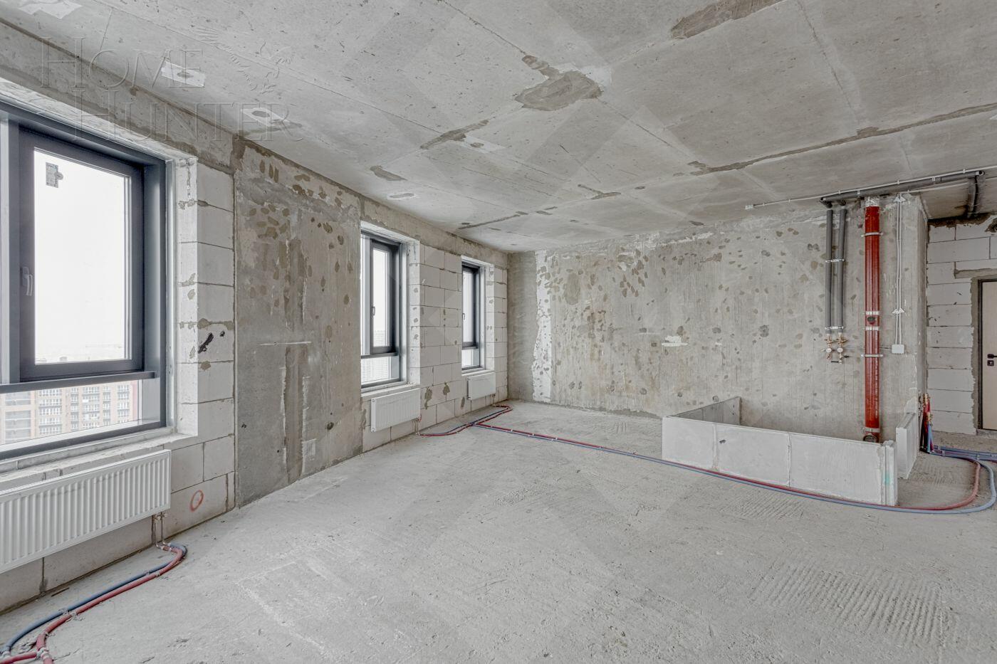 4-КОМН. КВАРТИРА БЕЗ ОТДЕЛКИ 108.3 М² НА 27 ЭТАЖЕ