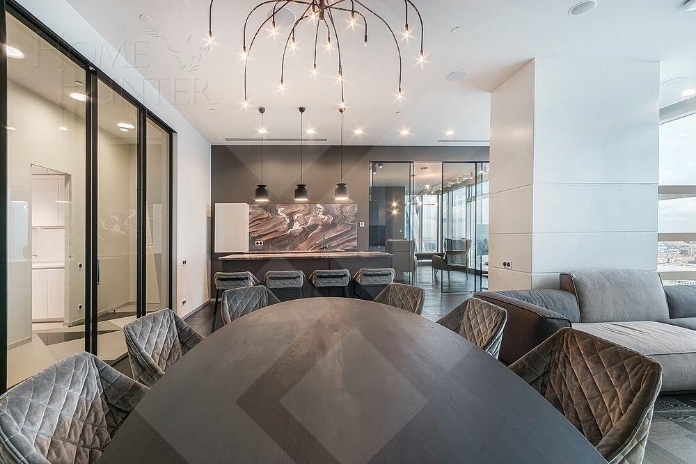 4-КОМН. АПАРТАМЕНТЫ С ОТДЕЛКОЙ 175.2 М² НА 40 ЭТАЖЕ