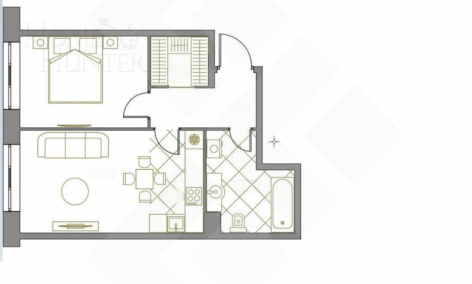 2-КОМН. КВАРТИРА БЕЗ ОТДЕЛКИ 49.2 М² НА 12 ЭТАЖЕ