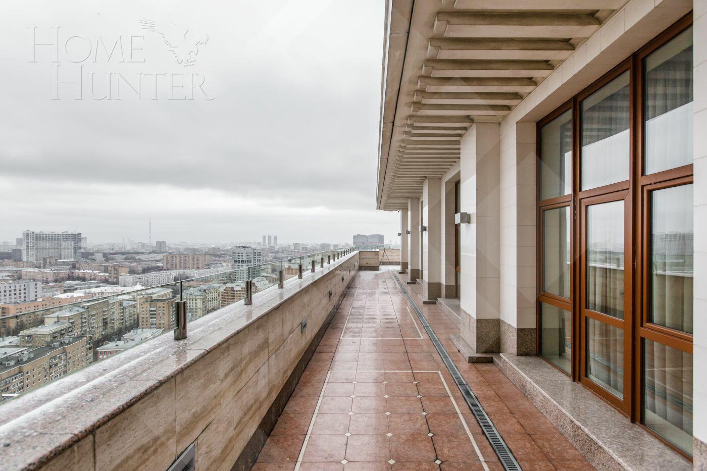 3-КОМН. ПЕНТХАУС С ОТДЕЛКОЙ 262 М² НА 22 ЭТАЖЕ