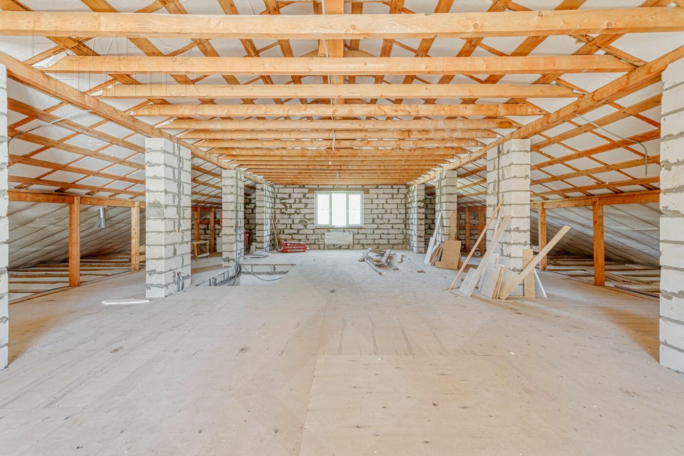 1-этажный коттедж 300 м² без отделки