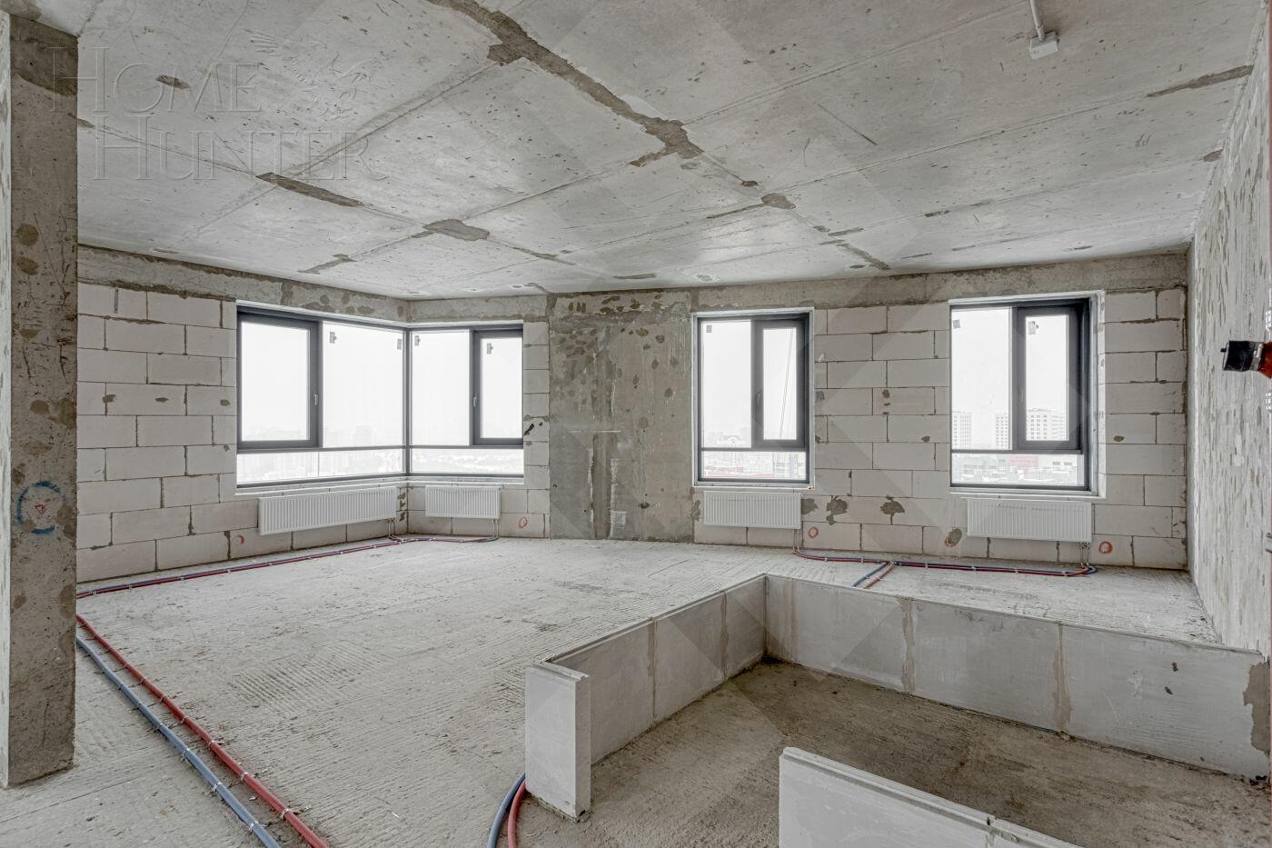 4-КОМН. КВАРТИРА БЕЗ ОТДЕЛКИ 108.3 М² НА 27 ЭТАЖЕ