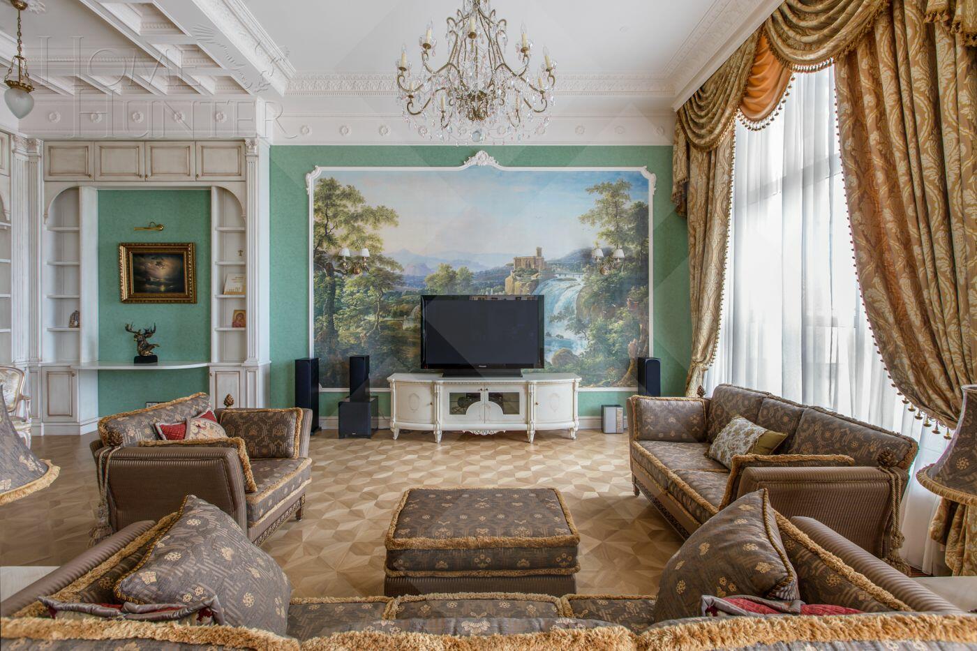 3-КОМН. ПЕНТХАУС С ОТДЕЛКОЙ 262 М² НА 22 ЭТАЖЕ