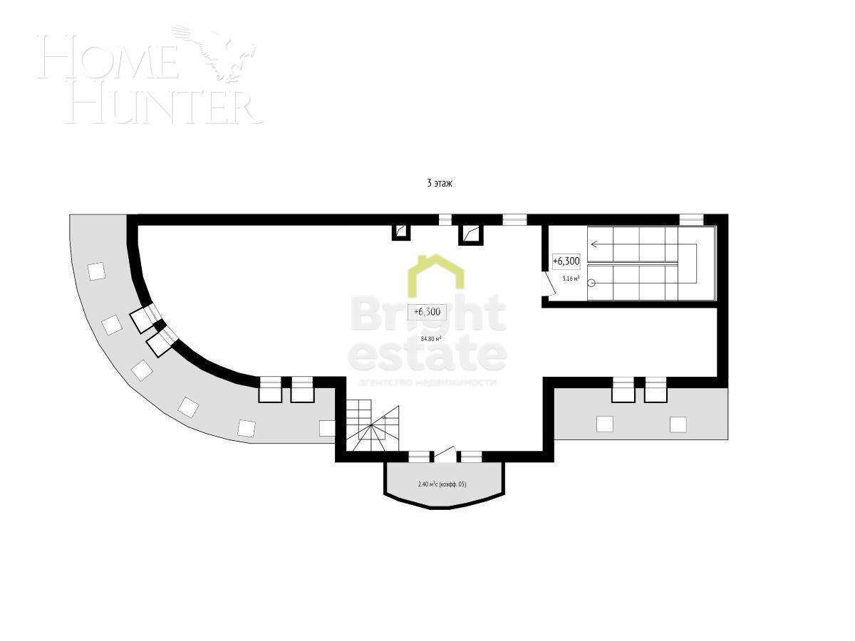 3-этажный таунхаус 316 м² с отделкой