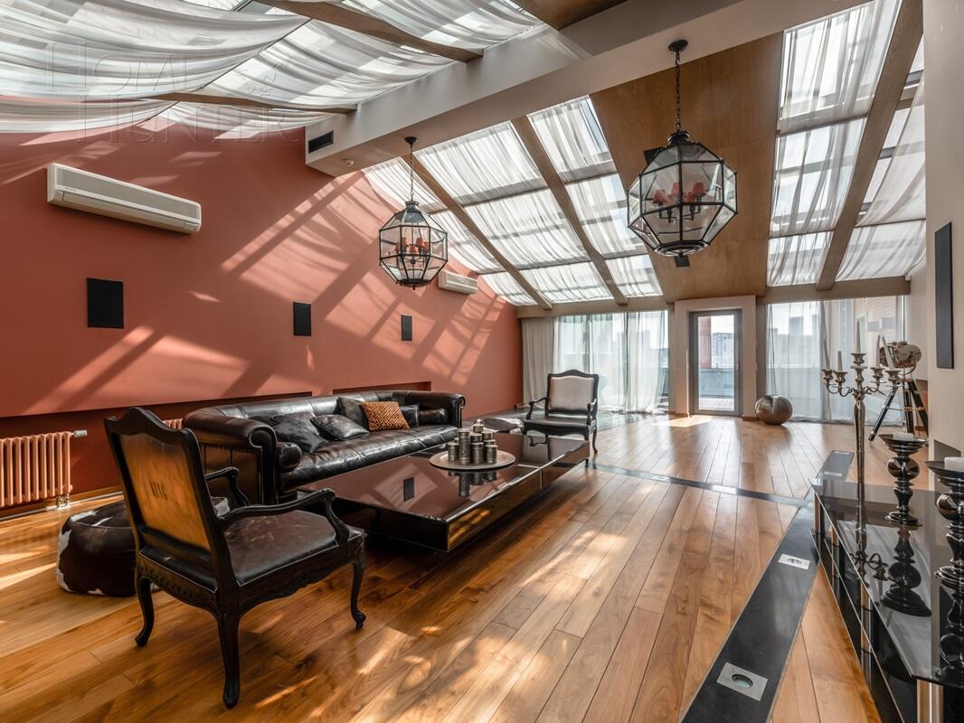 3-УРОВНЕВЫЙ ПЕНТХАУС С ОТДЕЛКОЙ 583 М² НА 19 ЭТАЖЕ