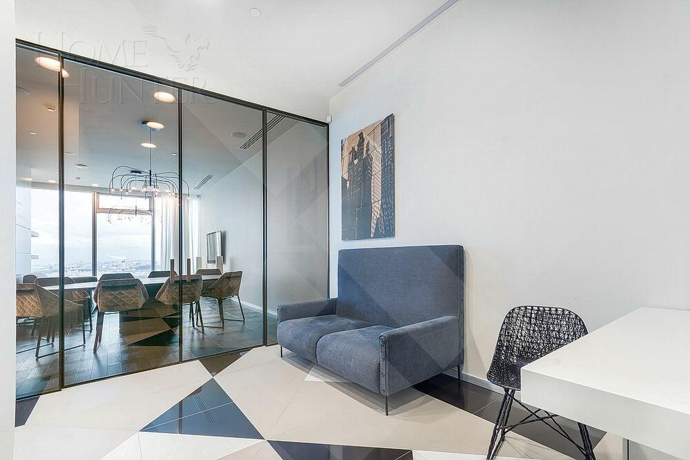 4-КОМН. АПАРТАМЕНТЫ С ОТДЕЛКОЙ 175.2 М² НА 40 ЭТАЖЕ