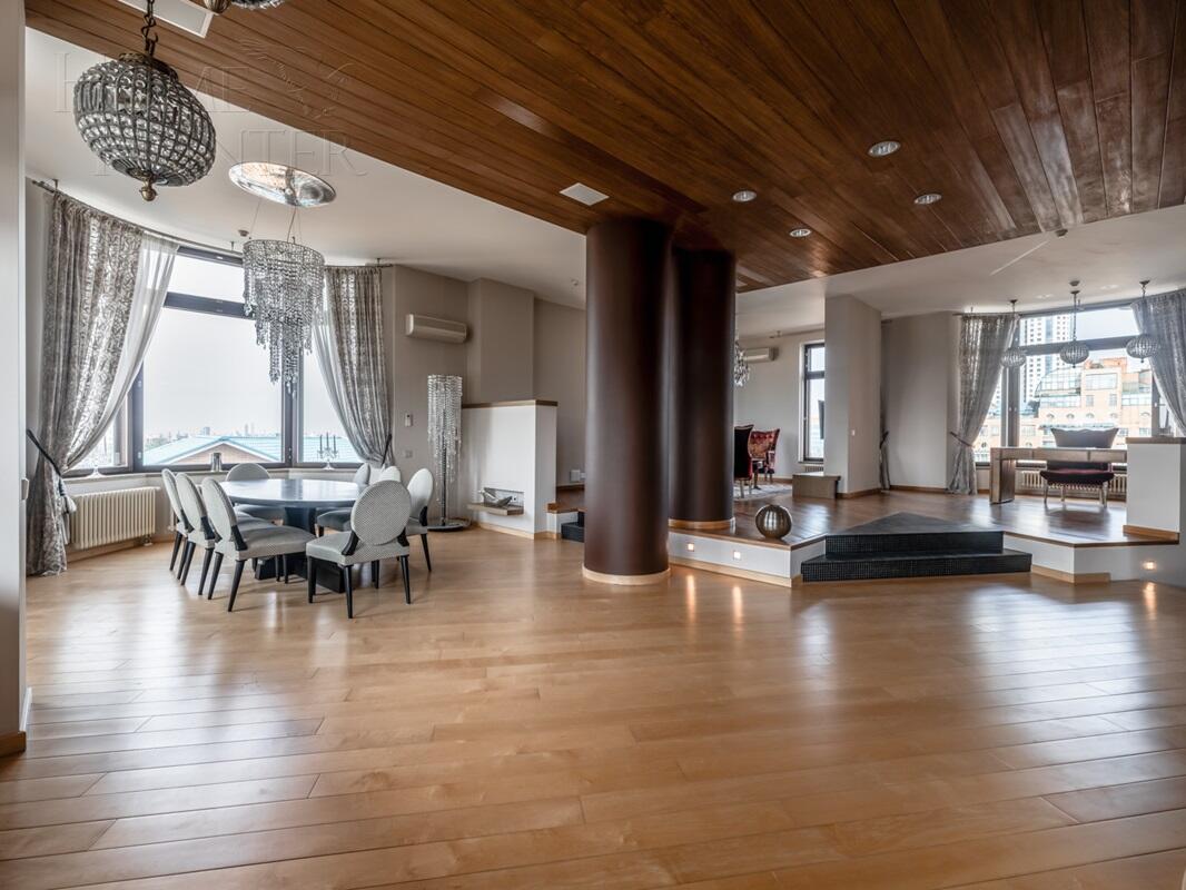 3-УРОВНЕВЫЙ ПЕНТХАУС С ОТДЕЛКОЙ 583 М² НА 19 ЭТАЖЕ