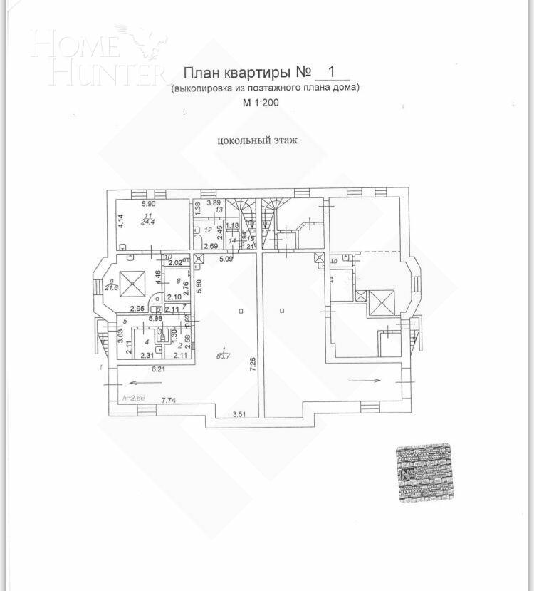 3-УРОВНЕВЫЙ ОСОБНЯК С ОТДЕЛКОЙ 1 040 М² НА 1 ЭТАЖЕ
