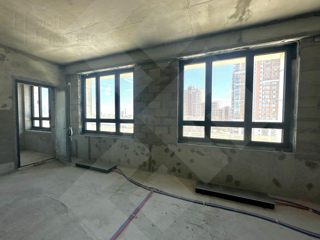 2-КОМН. КВАРТИРА БЕЗ ОТДЕЛКИ 77 М² НА 47 ЭТАЖЕ