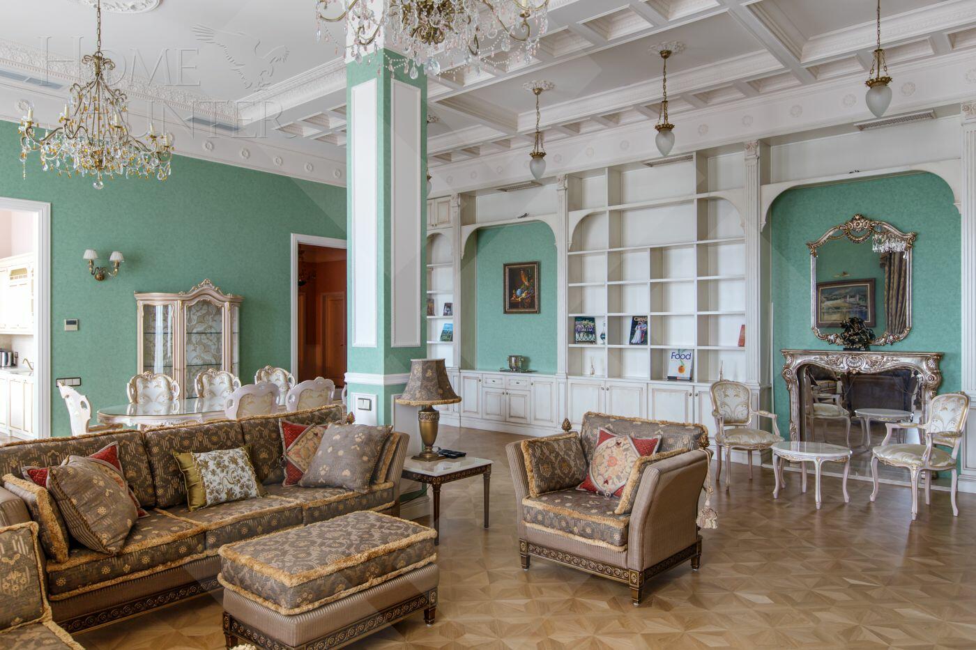 3-КОМН. ПЕНТХАУС С ОТДЕЛКОЙ 262 М² НА 22 ЭТАЖЕ