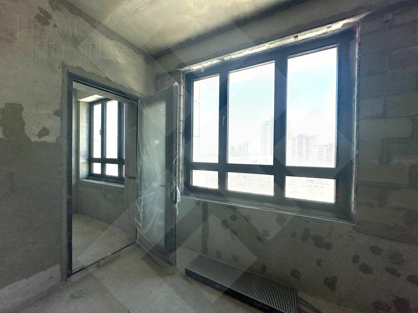 2-КОМН. КВАРТИРА БЕЗ ОТДЕЛКИ 77 М² НА 47 ЭТАЖЕ