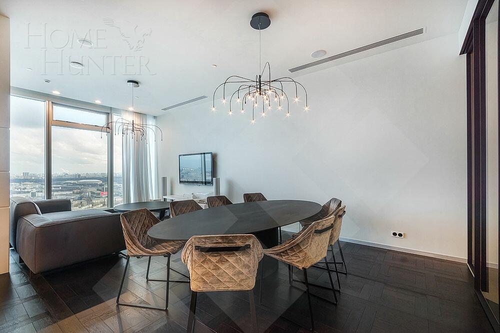 4-КОМН. АПАРТАМЕНТЫ С ОТДЕЛКОЙ 175.2 М² НА 40 ЭТАЖЕ