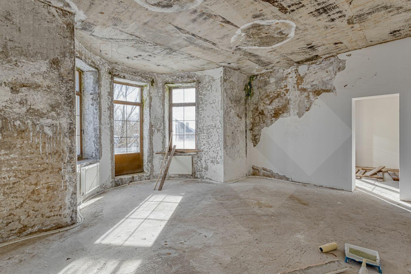 3-этажный коттедж 640 м² без отделки