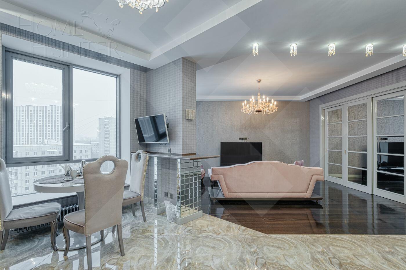 4-КОМН. КВАРТИРА С ОТДЕЛКОЙ 140 М² НА 9 ЭТАЖЕ