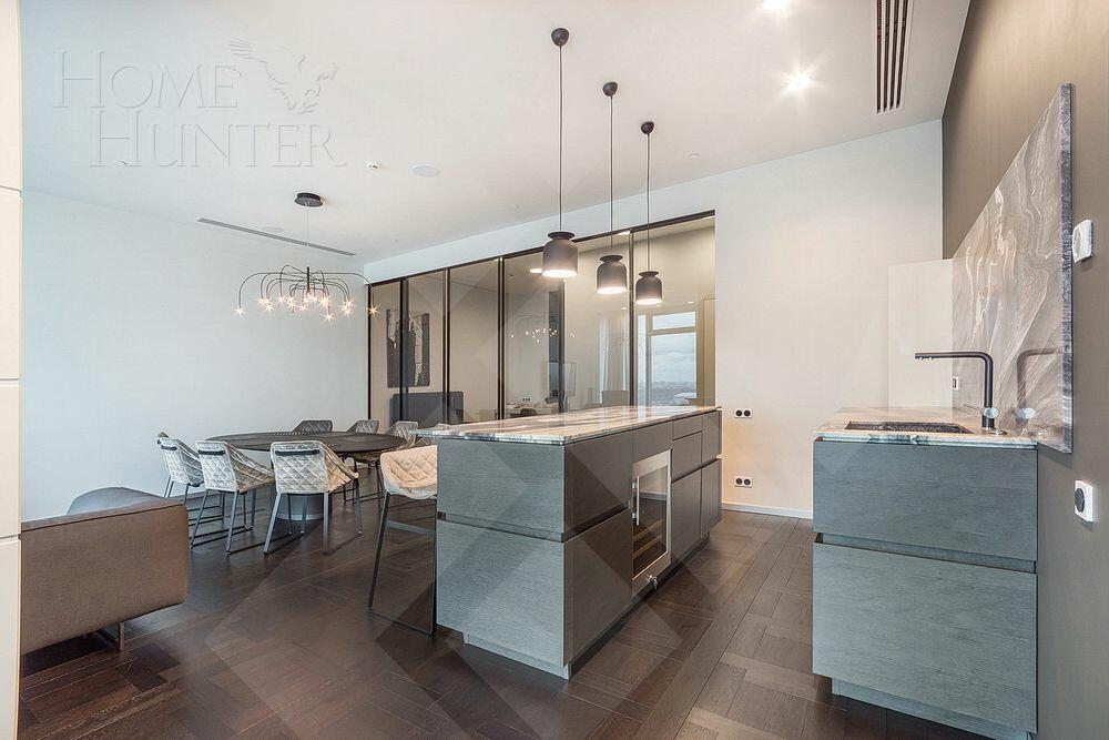 4-КОМН. АПАРТАМЕНТЫ С ОТДЕЛКОЙ 175.2 М² НА 40 ЭТАЖЕ