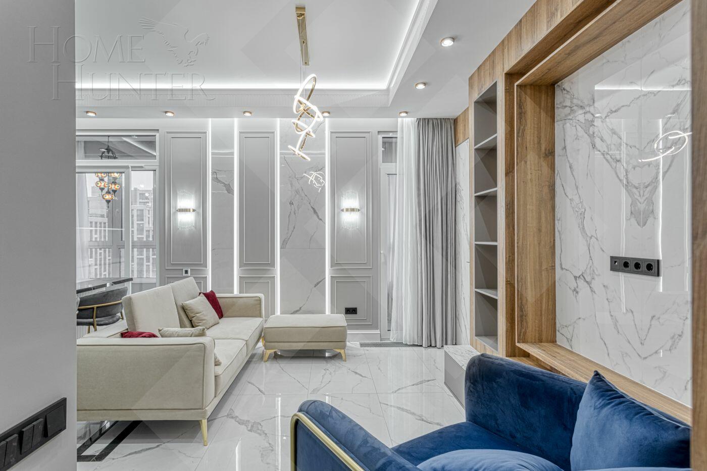 3-КОМН. КВАРТИРА С ОТДЕЛКОЙ 85 М² НА 15 ЭТАЖЕ