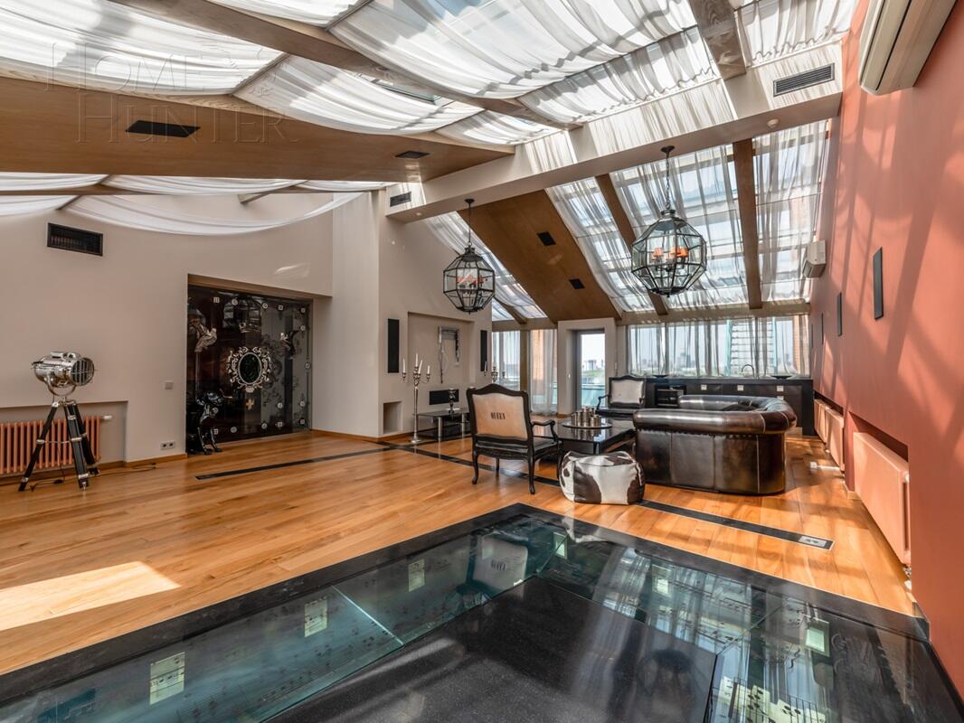 3-УРОВНЕВЫЙ ПЕНТХАУС С ОТДЕЛКОЙ 583 М² НА 19 ЭТАЖЕ