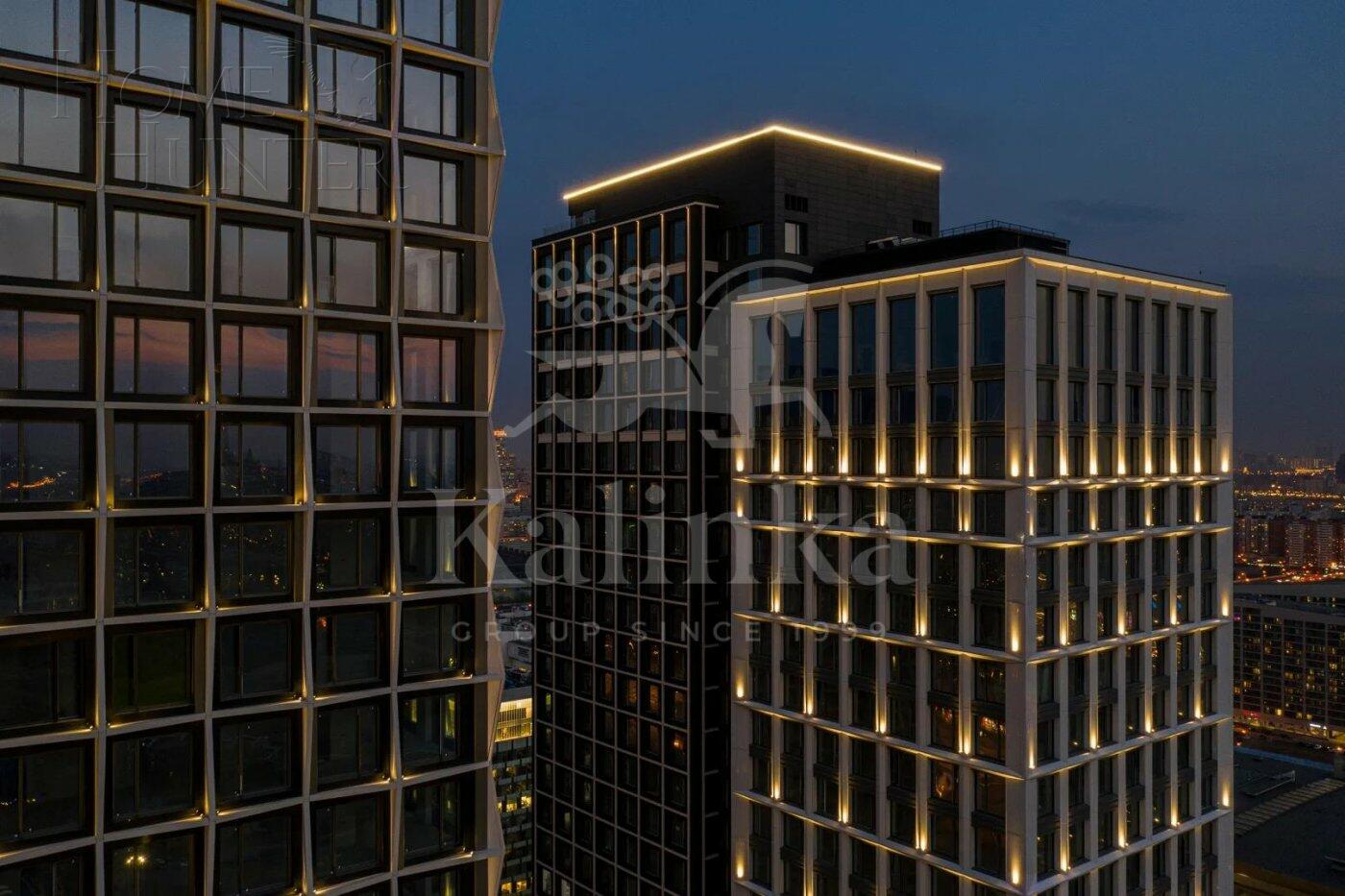 5-КОМН. ПЕНТХАУС БЕЗ ОТДЕЛКИ 187.2 М² НА 37 ЭТАЖЕ