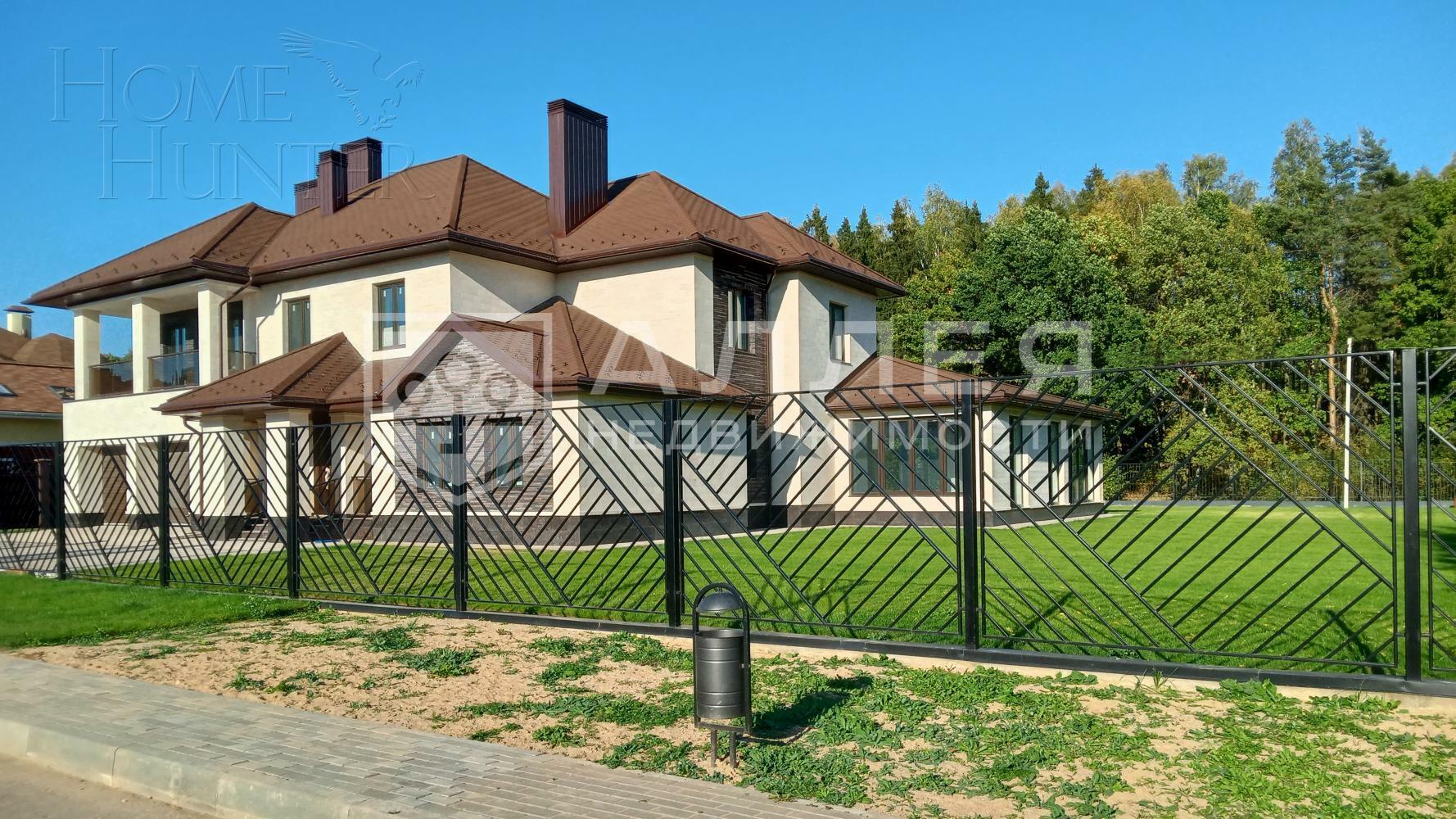 2-этажный коттедж 600 м² без отделки