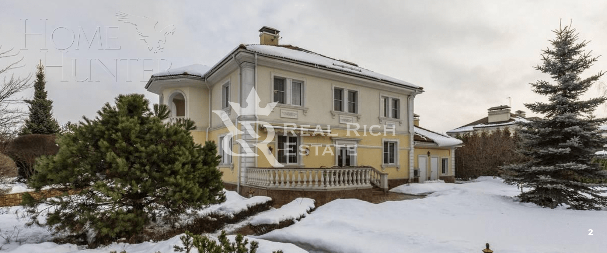 2-этажный коттедж 460 м² с отделкой