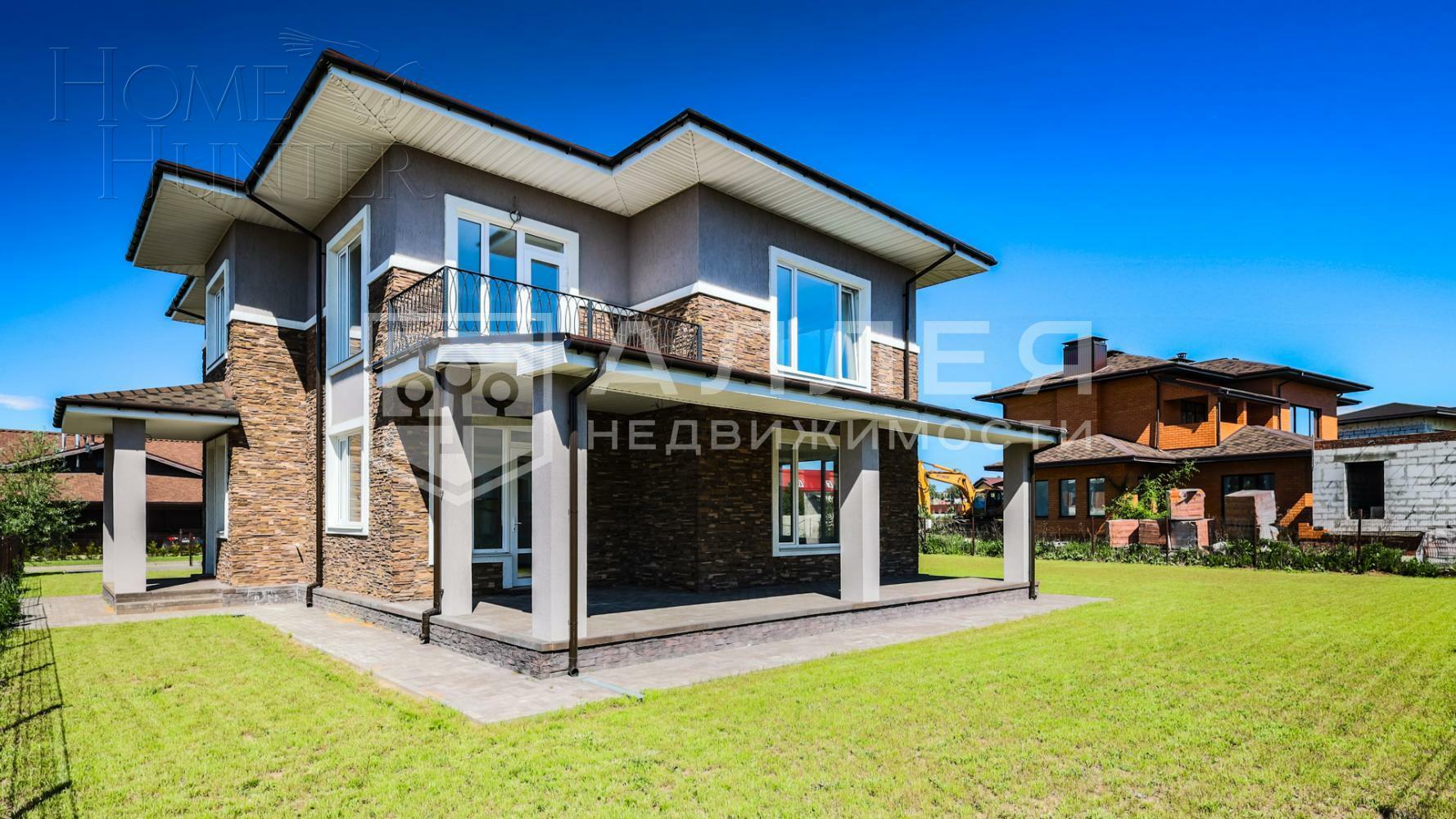 2-этажный коттедж 307 м² с отделкой