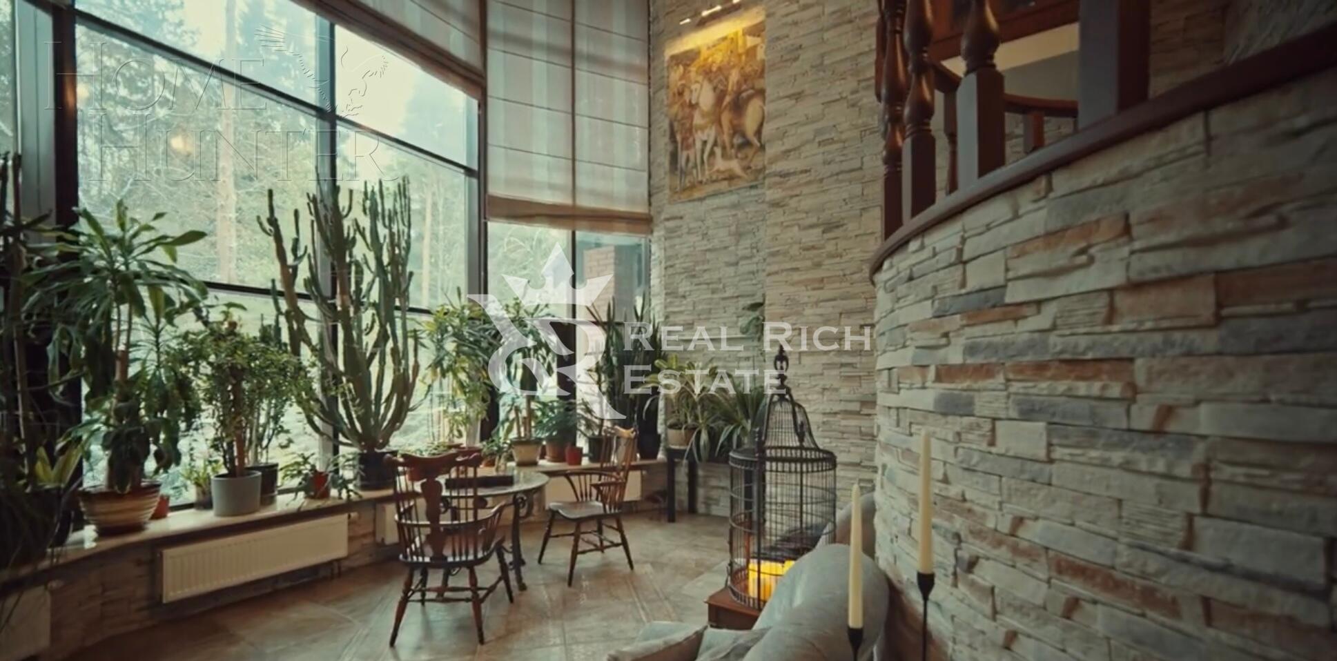 2-этажный коттедж 700 м² с отделкой