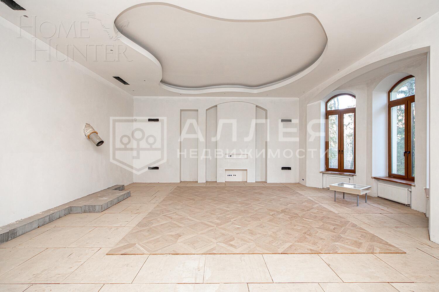 3-этажный коттедж 780 м² без отделки