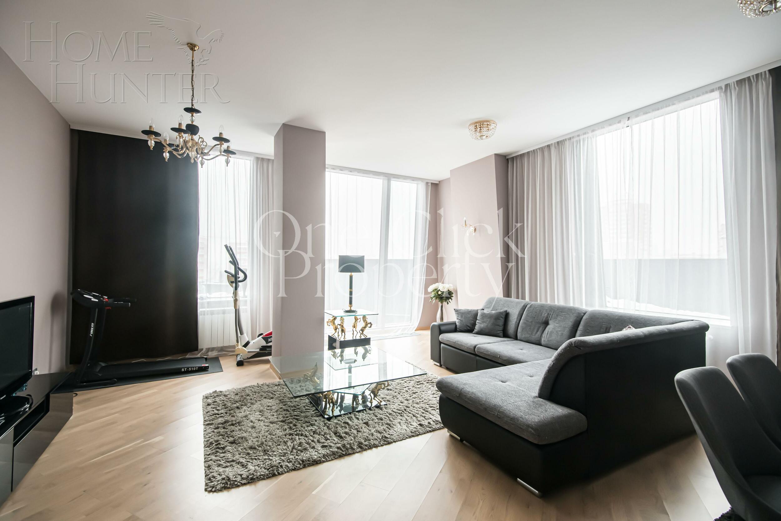 2-УРОВНЕВАЯ КВАРТИРА С ОТДЕЛКОЙ 125 М² НА 5 ЭТАЖЕ