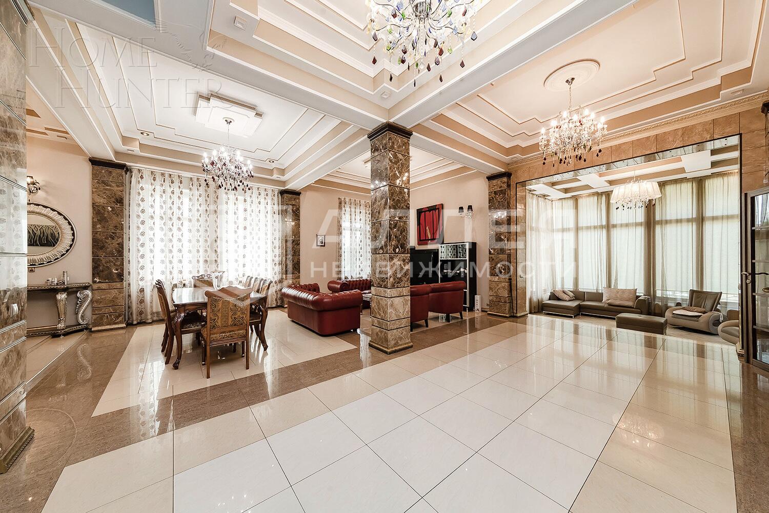 2-этажный коттедж 535 м² с отделкой