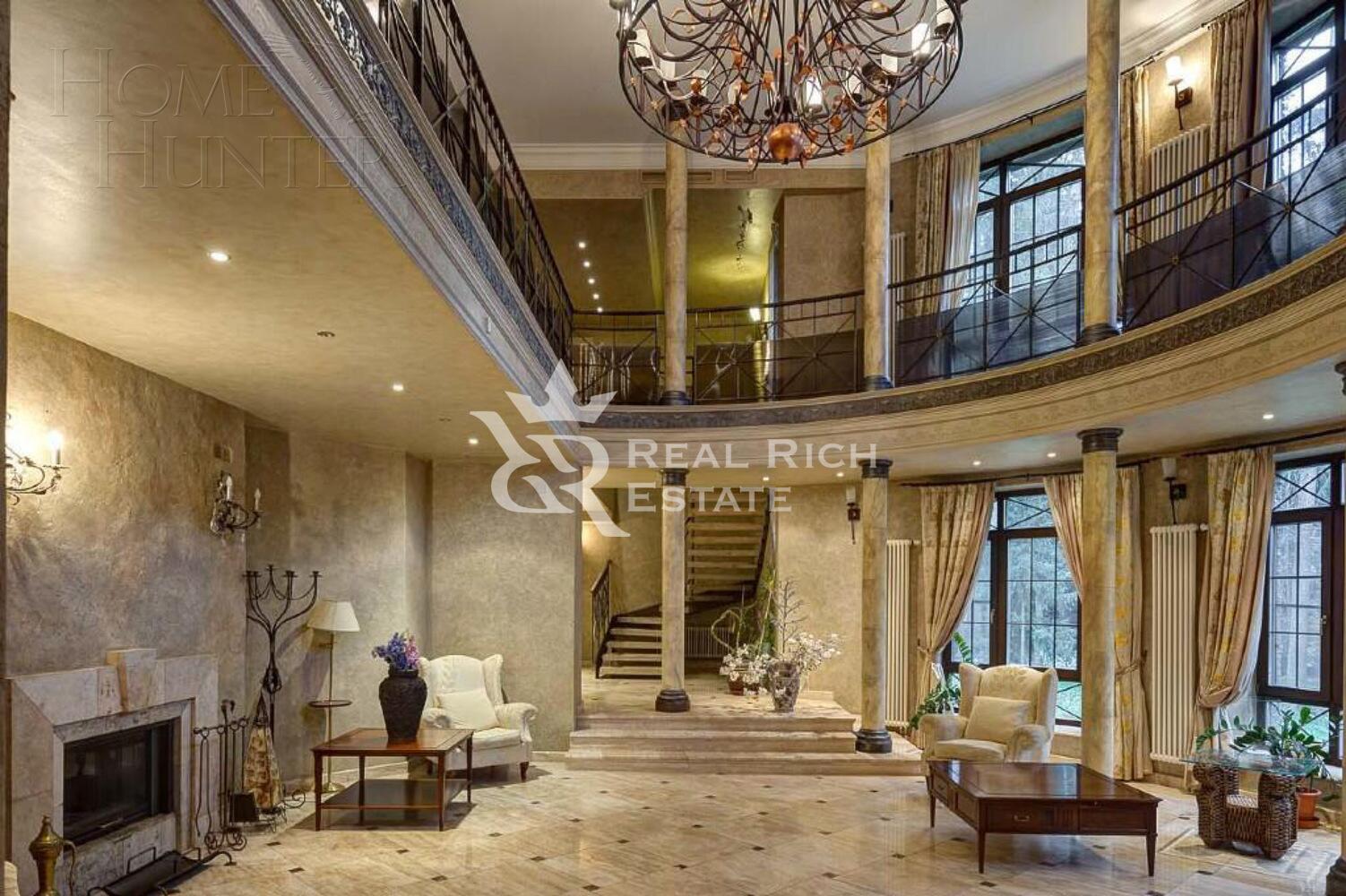 2-этажный коттедж 900 м² с отделкой