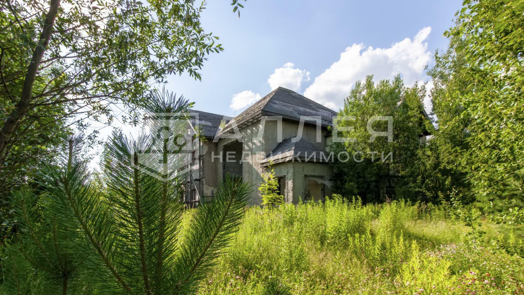 2-этажный коттедж 980 м² без отделки