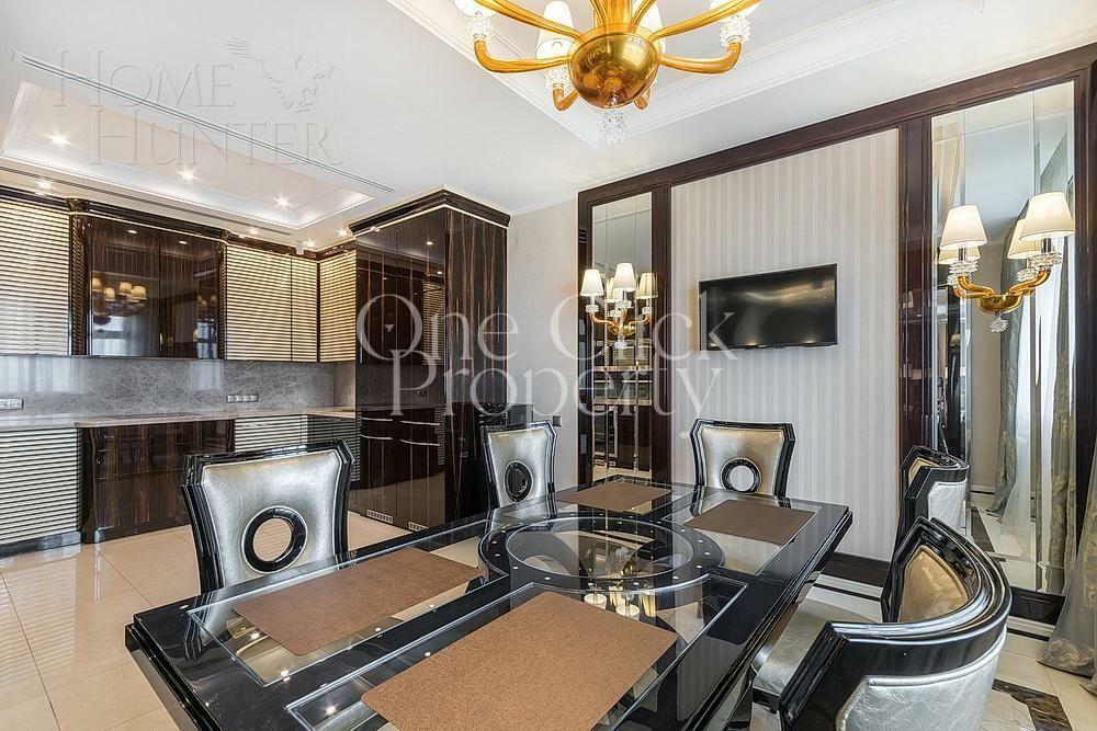 2-УРОВНЕВАЯ КВАРТИРА С ОТДЕЛКОЙ 228 М² НА 44 ЭТАЖЕ