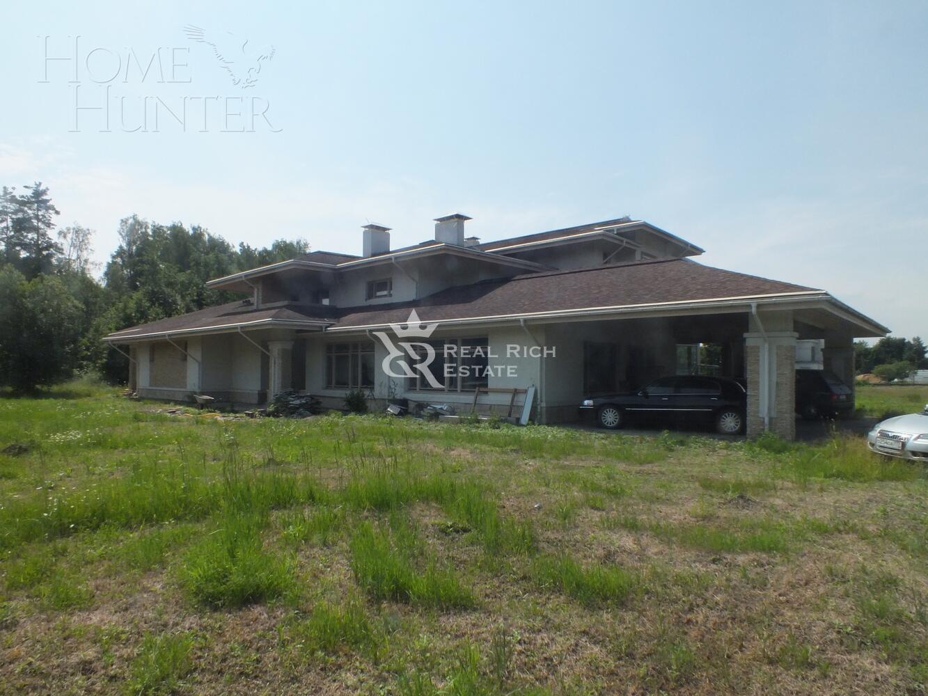 2-этажный коттедж 1 000 м² без отделки