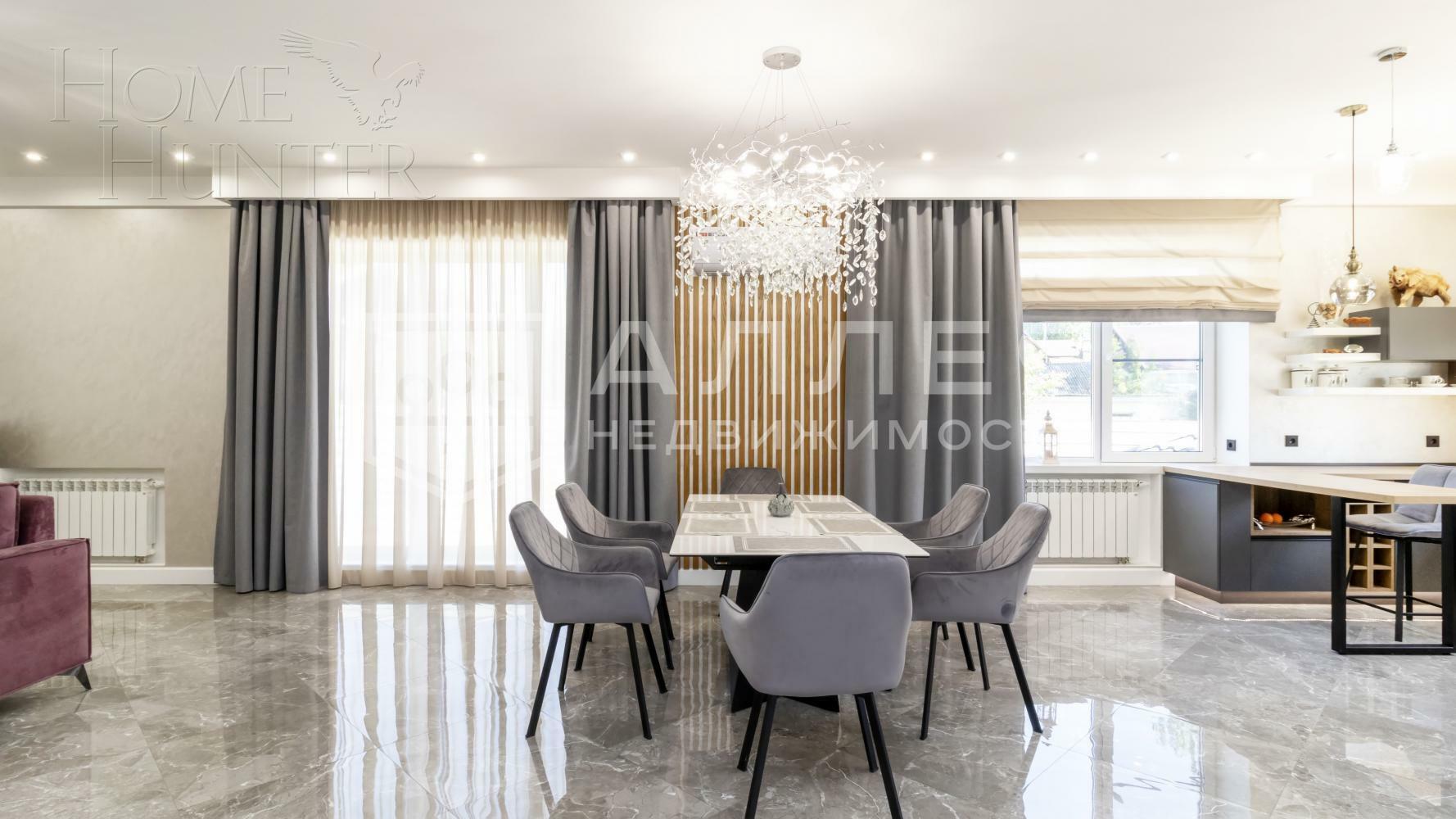 2-этажный коттедж 673 м² с отделкой