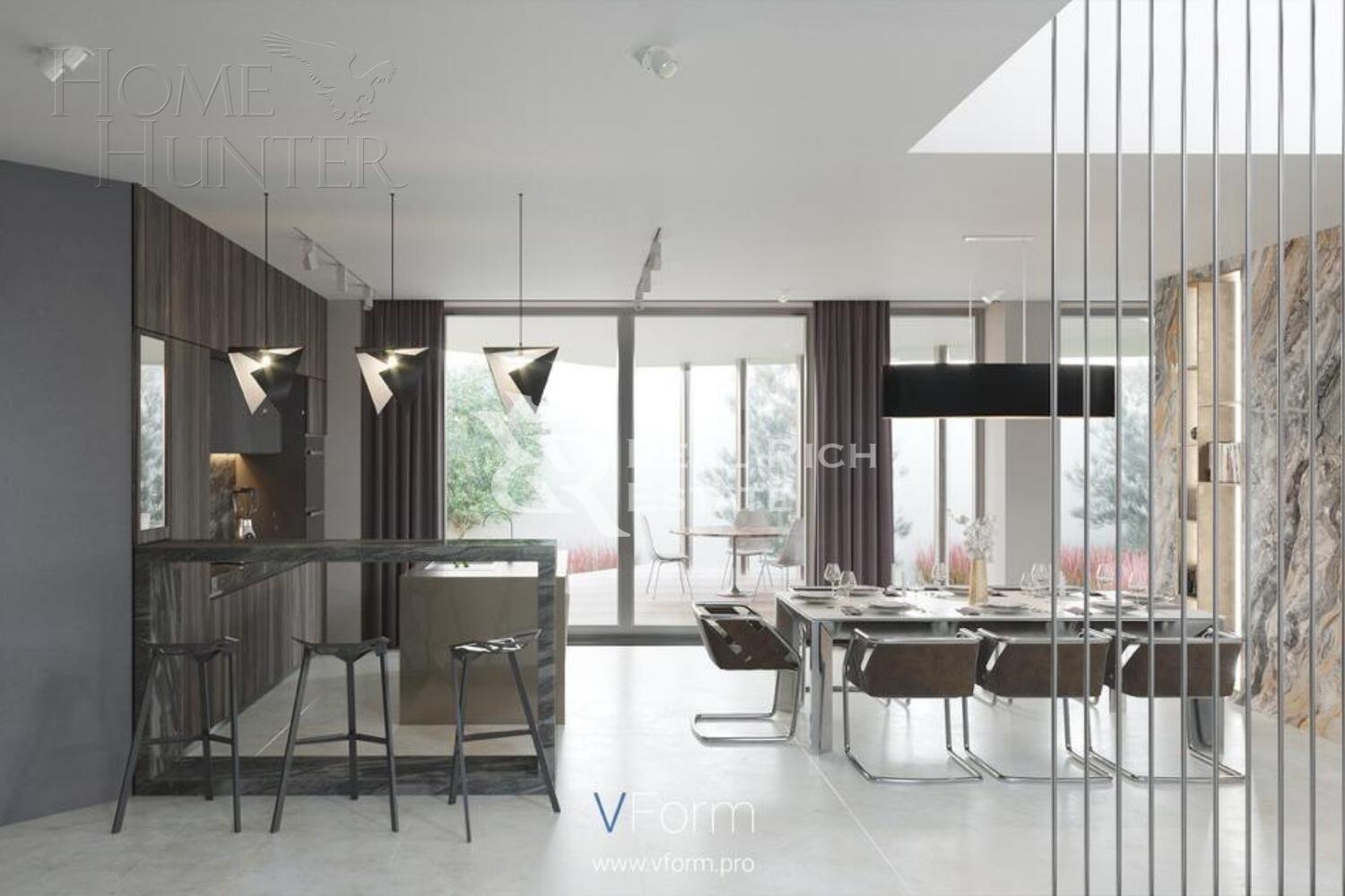 2-этажный коттедж 450 м² с отделкой