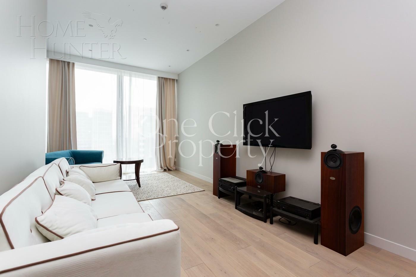 2-КОМН. АПАРТАМЕНТЫ С ОТДЕЛКОЙ 72 М² НА 24 ЭТАЖЕ