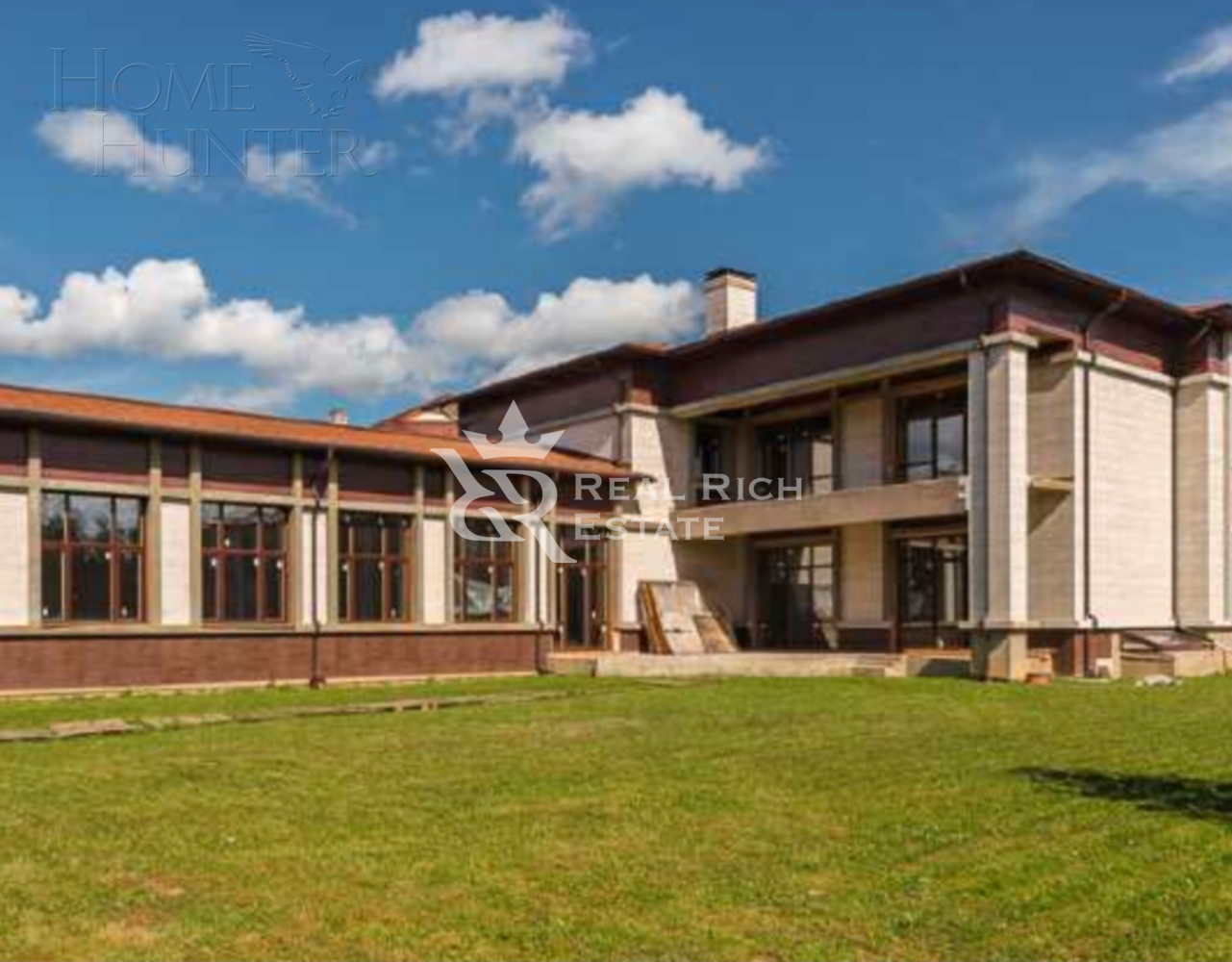 2-этажный коттедж 1 897 м² без отделки