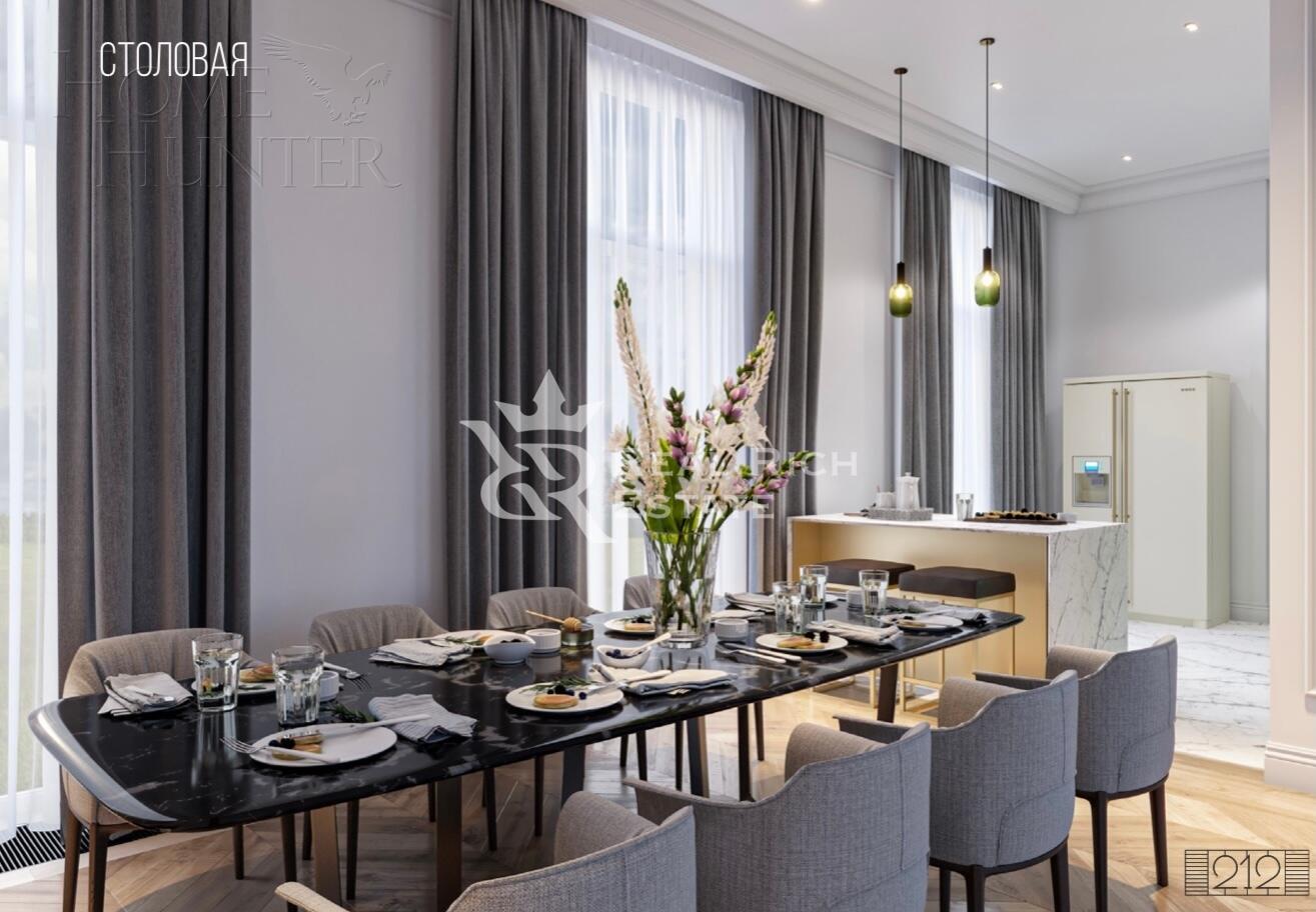 2-этажный коттедж 890 м² с отделкой