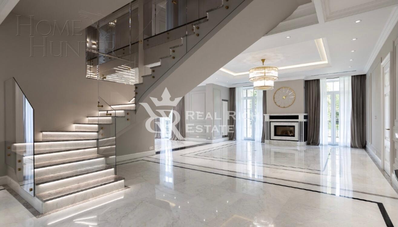 2-этажный коттедж 420 м² с отделкой