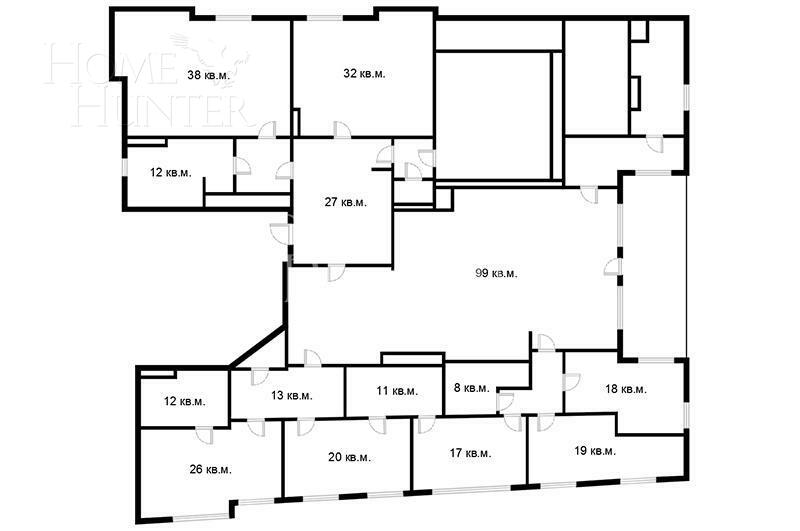 7-КОМН. КВАРТИРА С ОТДЕЛКОЙ 415 М² НА 5 ЭТАЖЕ