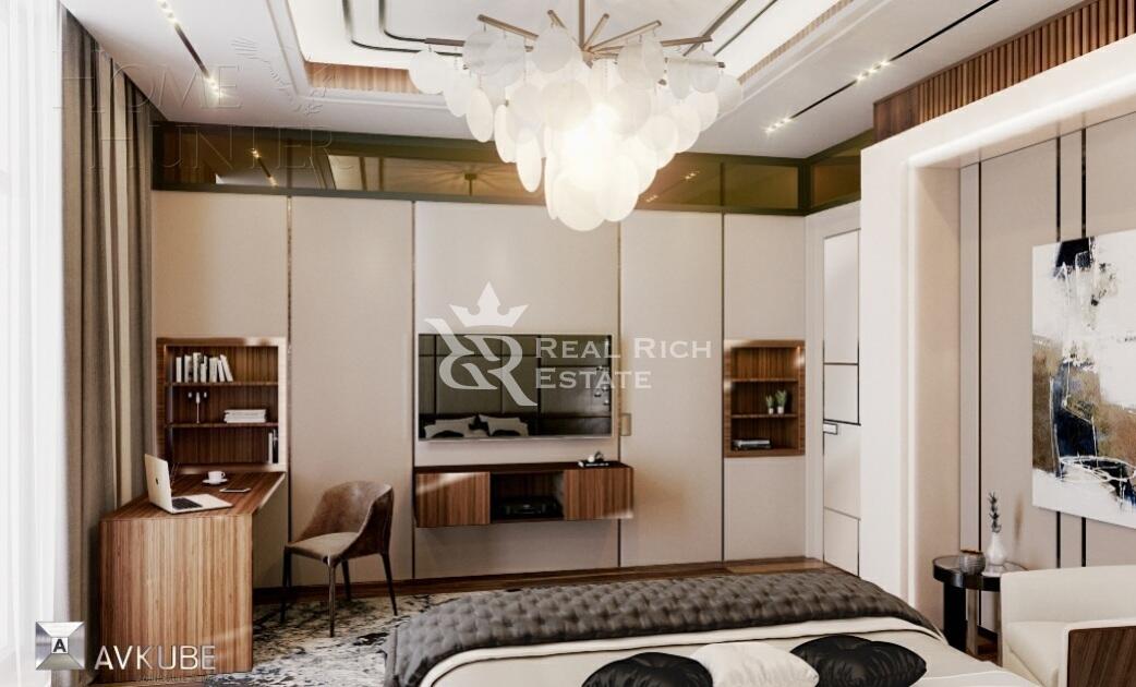 2-этажный коттедж 1 325 м² с отделкой