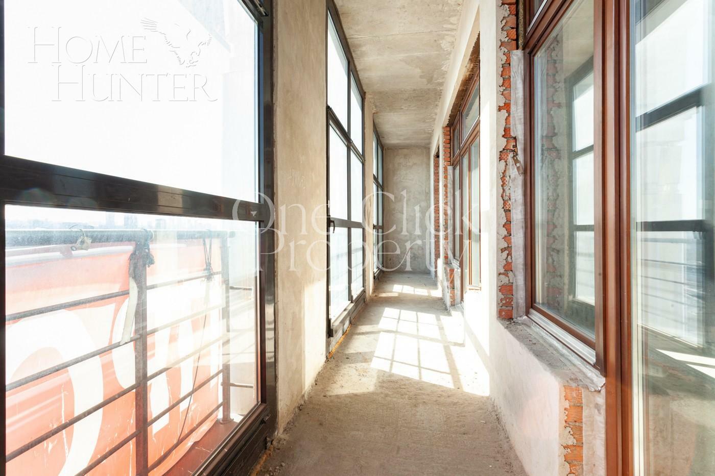 2-УРОВНЕВЫЙ ПЕНТХАУС БЕЗ ОТДЕЛКИ 227 М² НА 18 ЭТАЖЕ