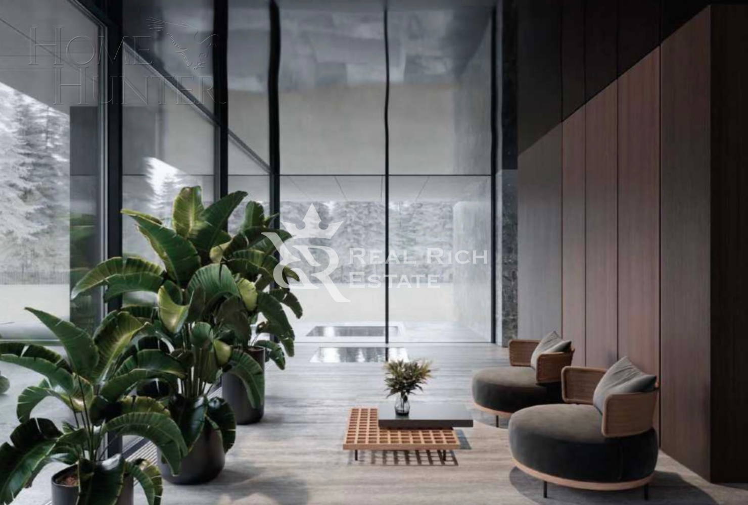 2-этажный коттедж 1 500 м² с отделкой