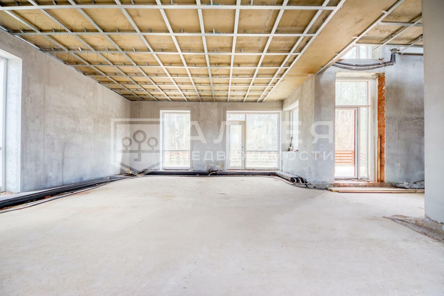 2-этажный коттедж 430 м² без отделки