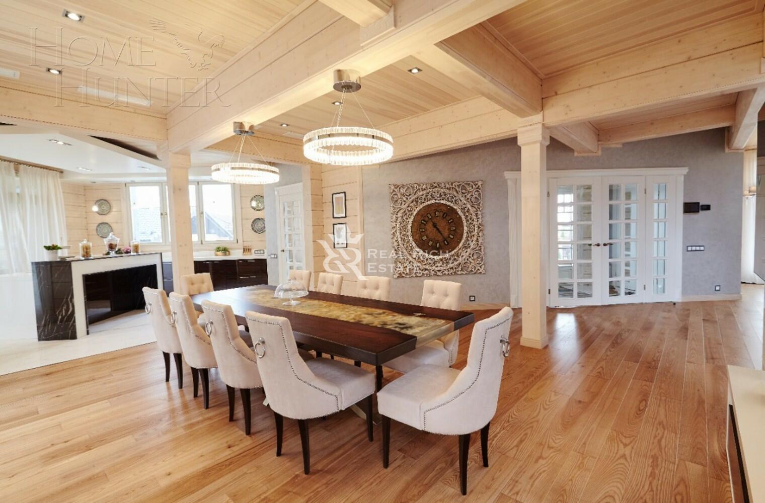 2-этажный коттедж 630 м² с отделкой