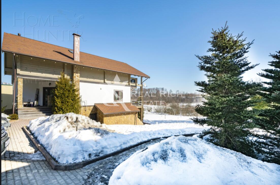 2-этажный коттедж 420 м² с отделкой