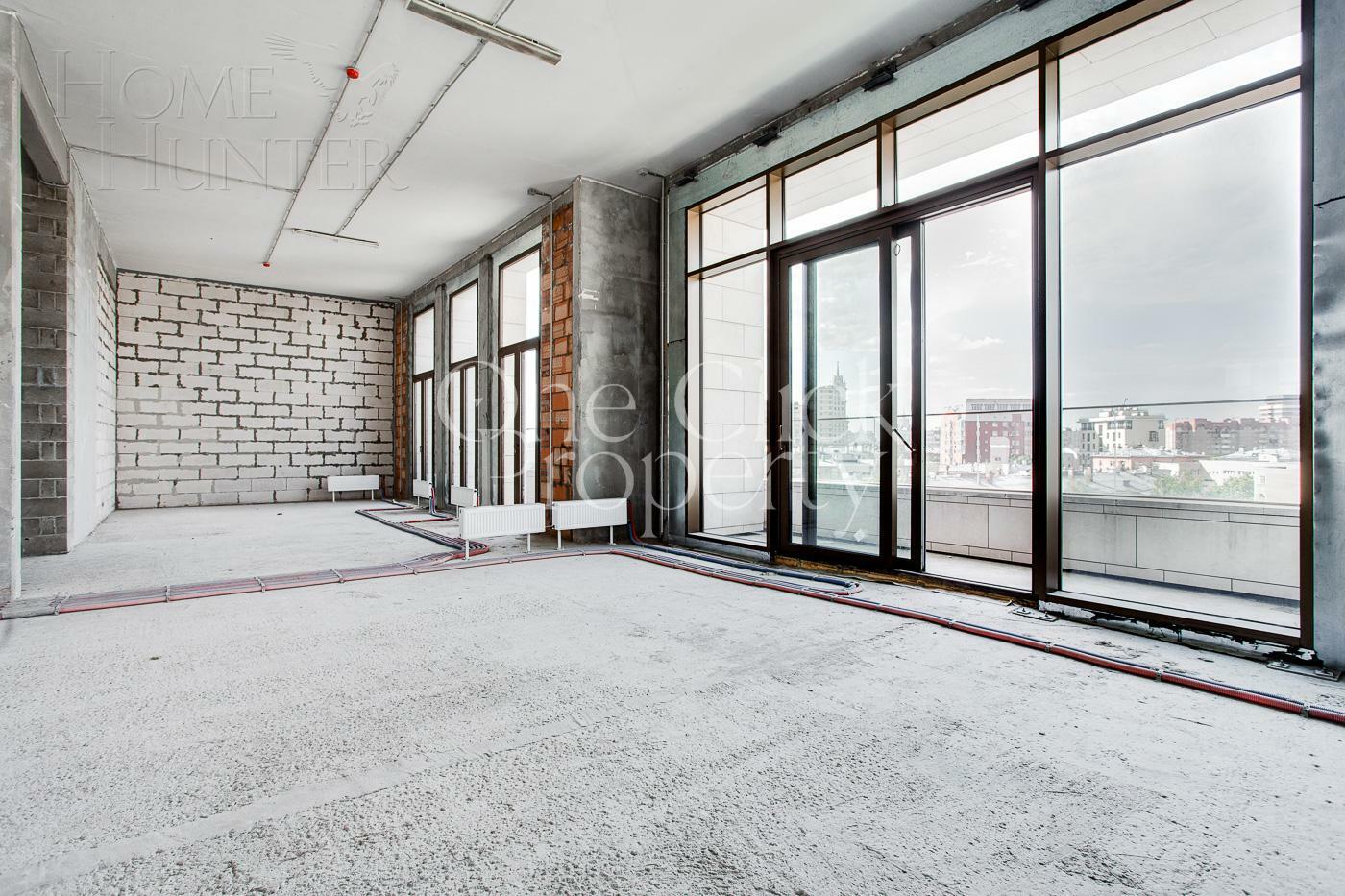 5-КОМН. ПЕНТХАУС БЕЗ ОТДЕЛКИ 261.79 М² НА 7 ЭТАЖЕ