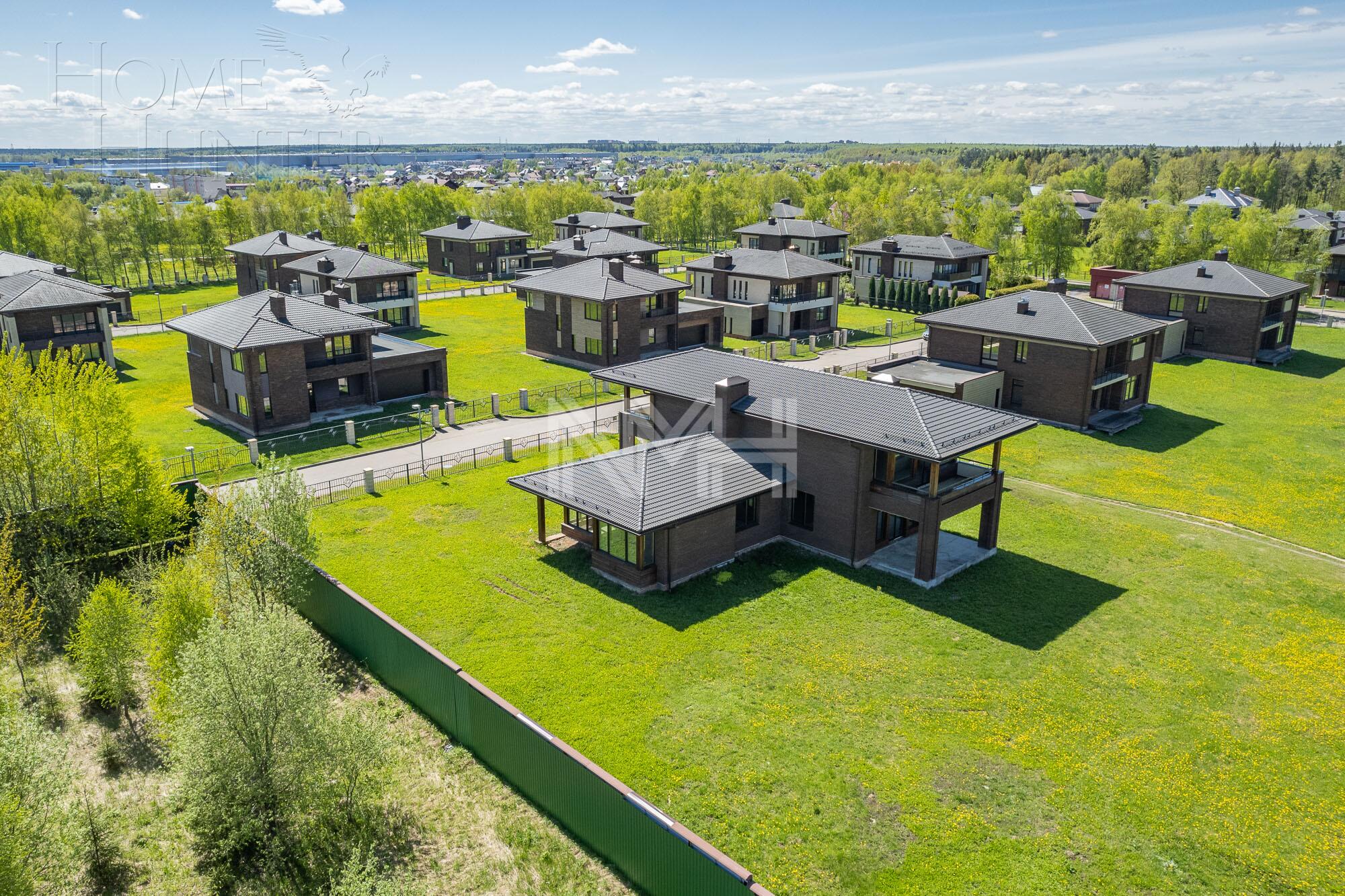 2-этажный коттедж 457 м² без отделки