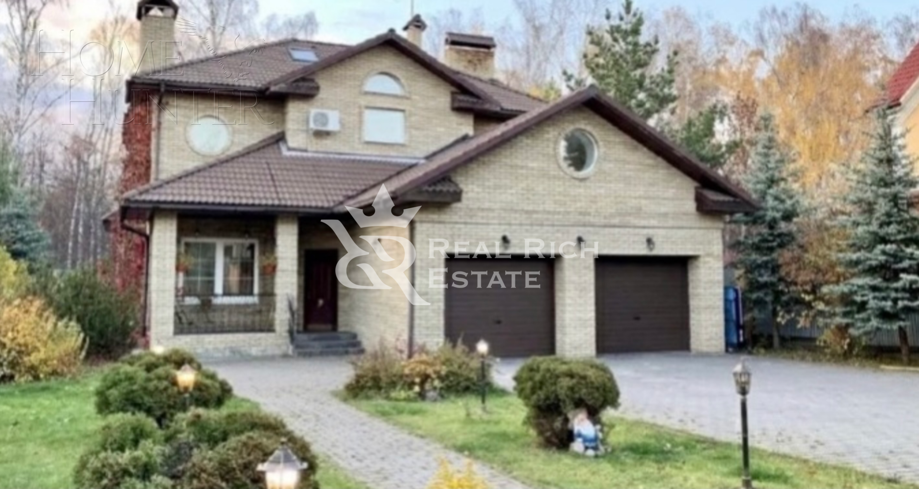 2-этажный коттедж 300 м² с отделкой