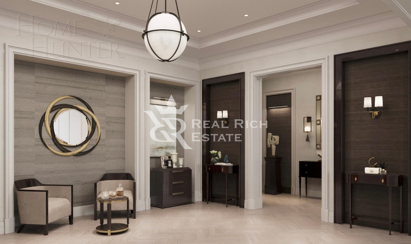 2-этажный коттедж 1 455 м² с отделкой